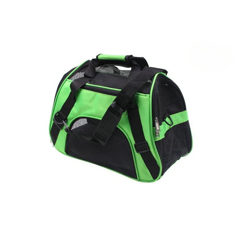 un sac de voyage pour votre chat de couleur vert, 3 tailles disponible , S, M, L