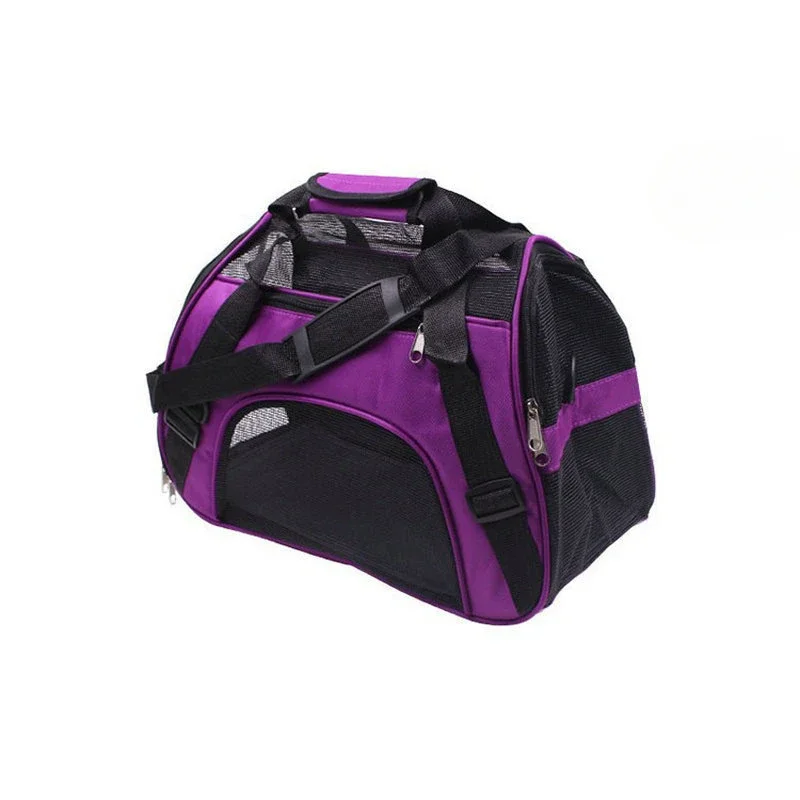 un sac de voyage pour votre chat de couleur violet, 3 tailles disponible , S, M, L