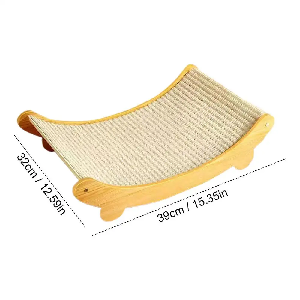 un griffoir pour chat de type hamac, dimension small 32 * 39 cm