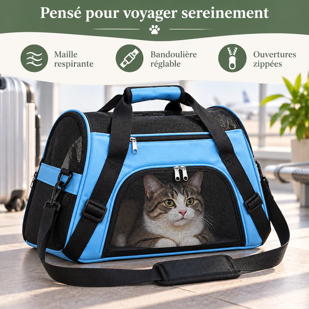 un sac de voyage pensé pour les trajets